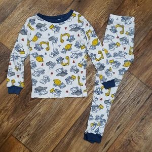 Toddlers construction Pajamas